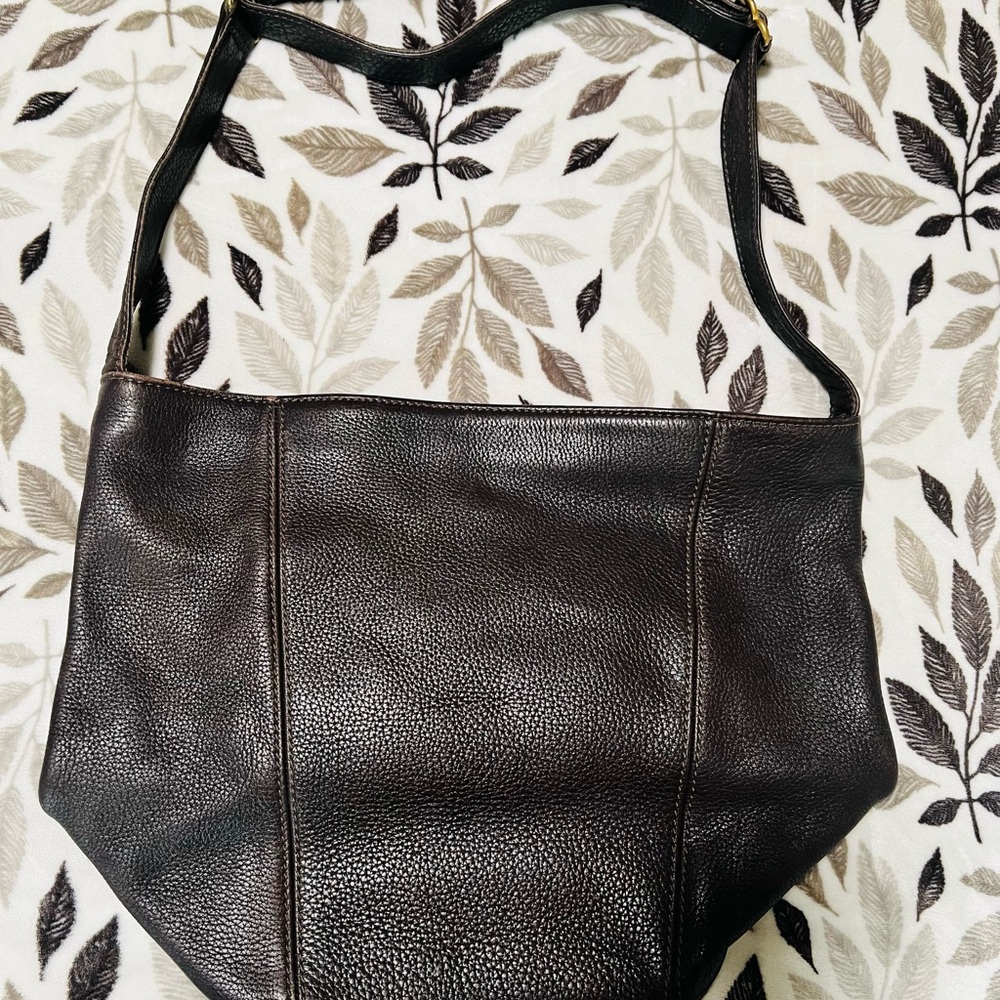 Vintage COACH 4927 Crossbody Shoulder Bag/Sonoma Bucket Bag - Brown Leather
